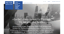 Desktop Screenshot of meyerberatung.de